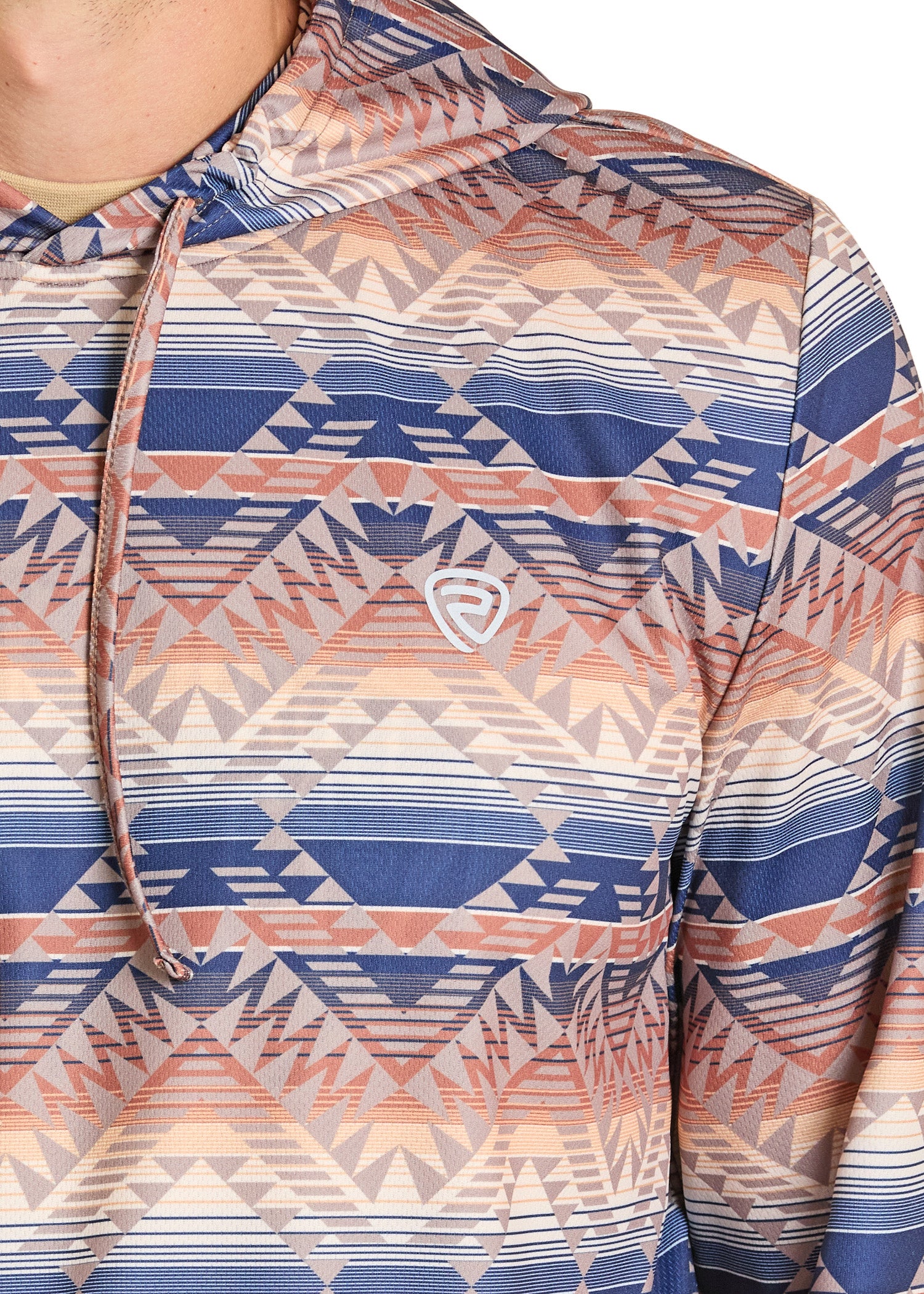 Aztec Stripe Performance Hoodie - Image 4