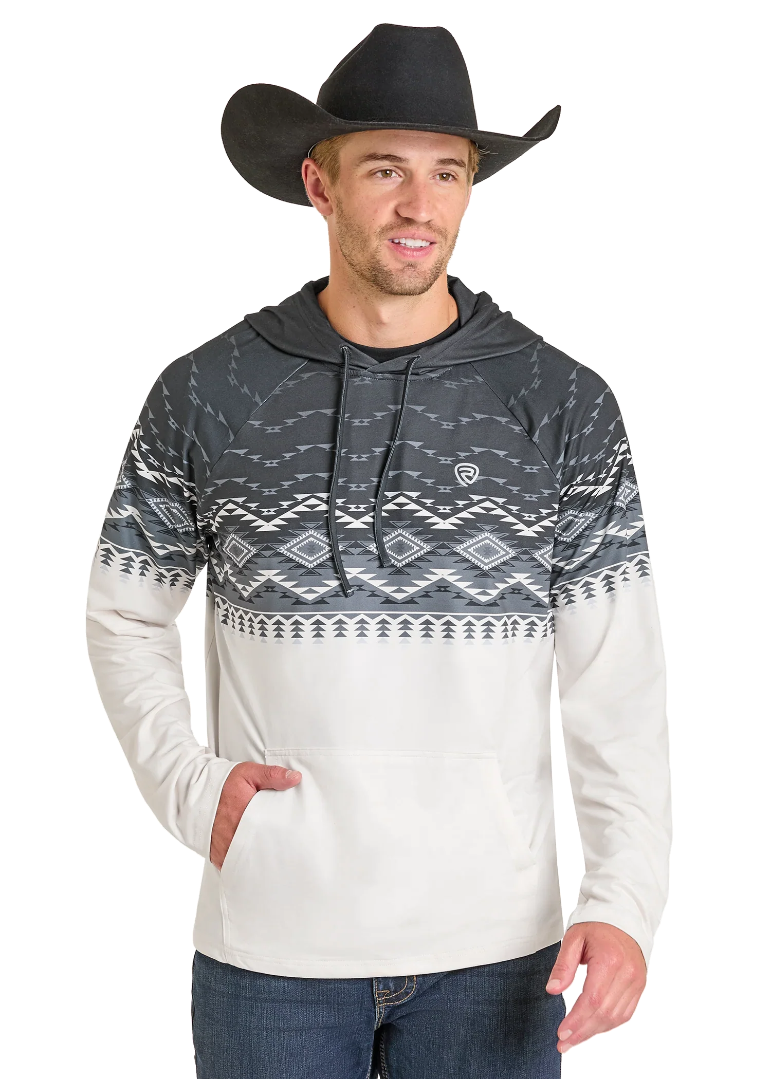 Aztec Top Performance Hoodie