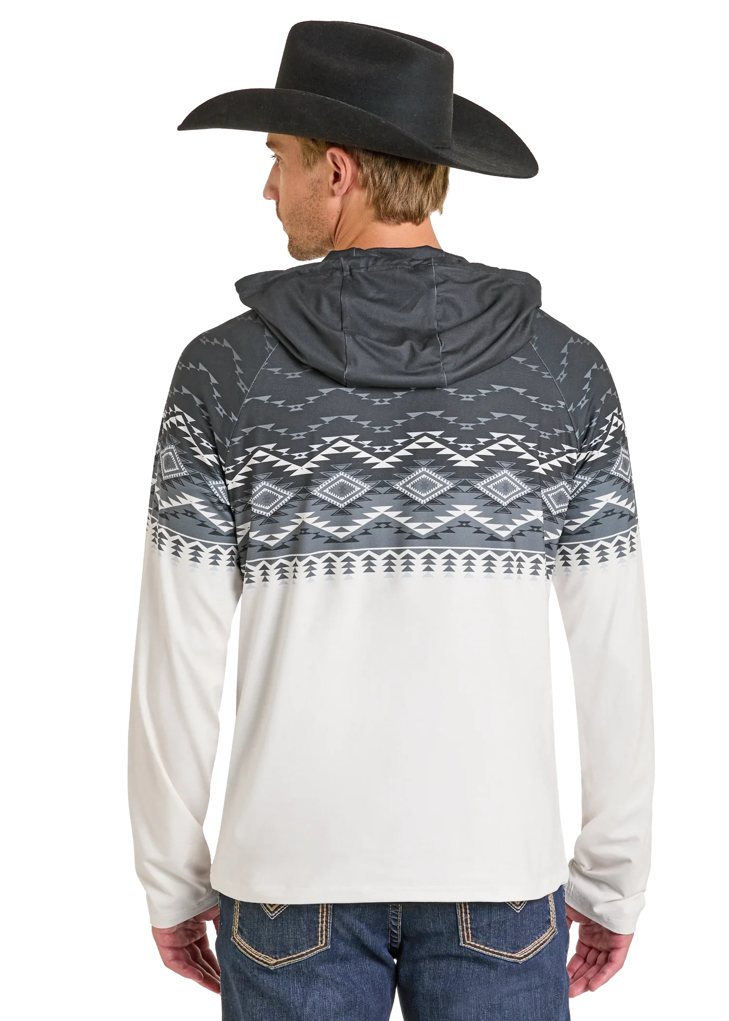 Aztec Top Performance Hoodie - Image 2