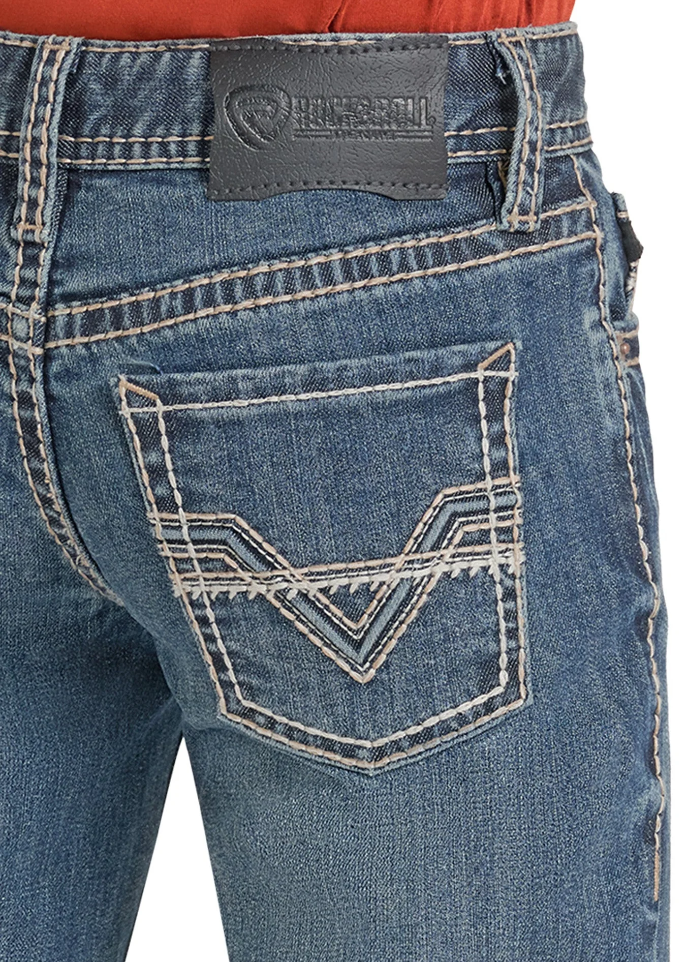 Boys' Regular Fit Barbed Wire Pocket Bootcut Jeans - Image 3