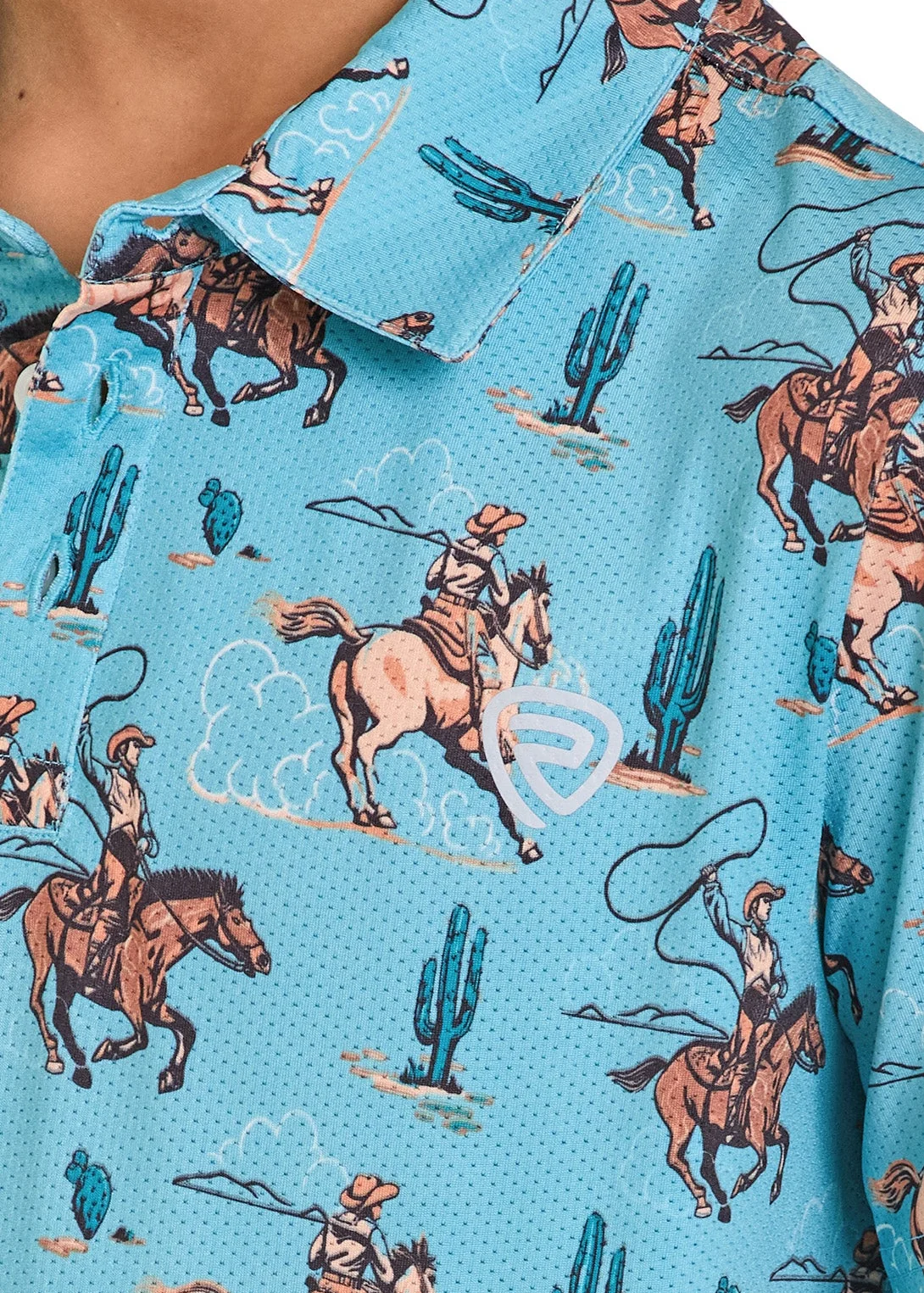 Boys' Wild West Cowboy Polo - Image 2