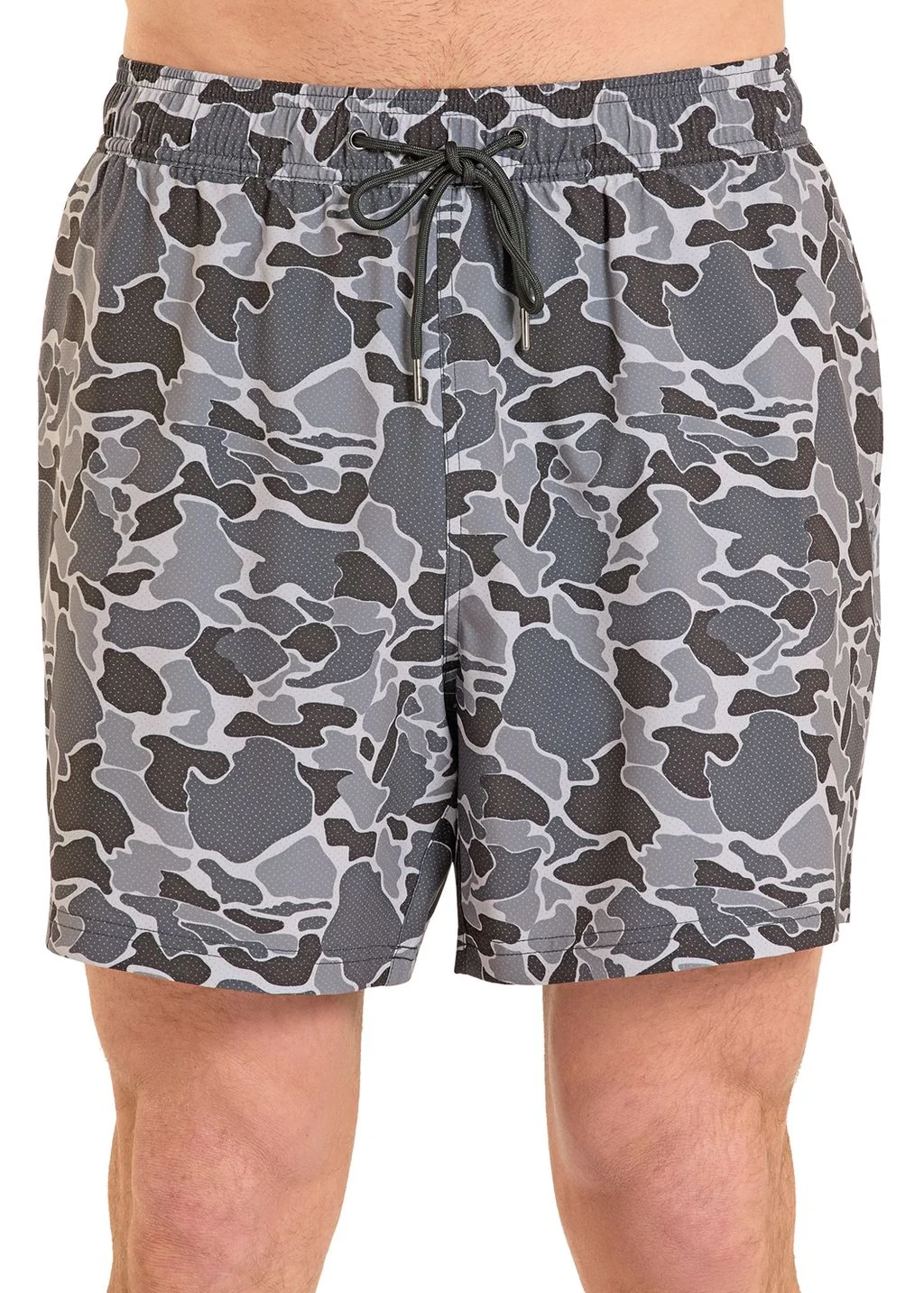 Camo Print Volley Swim Shorts - Image 3