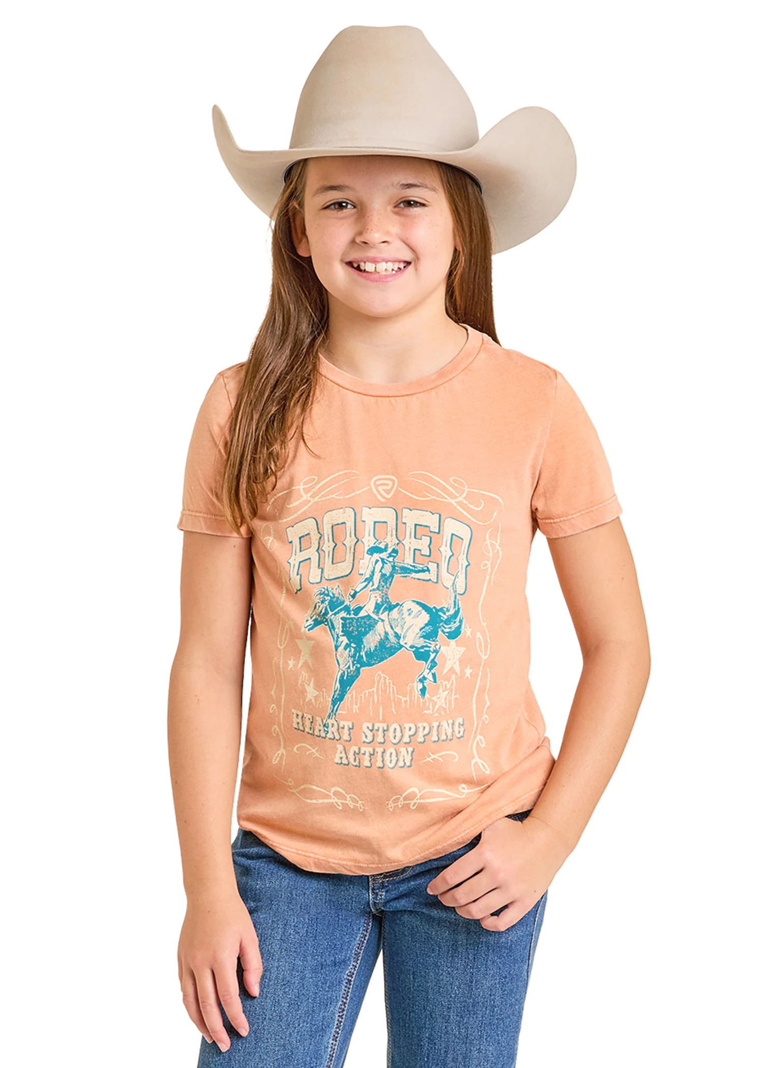 Girls' Heart Stopping Action Graphic Tee