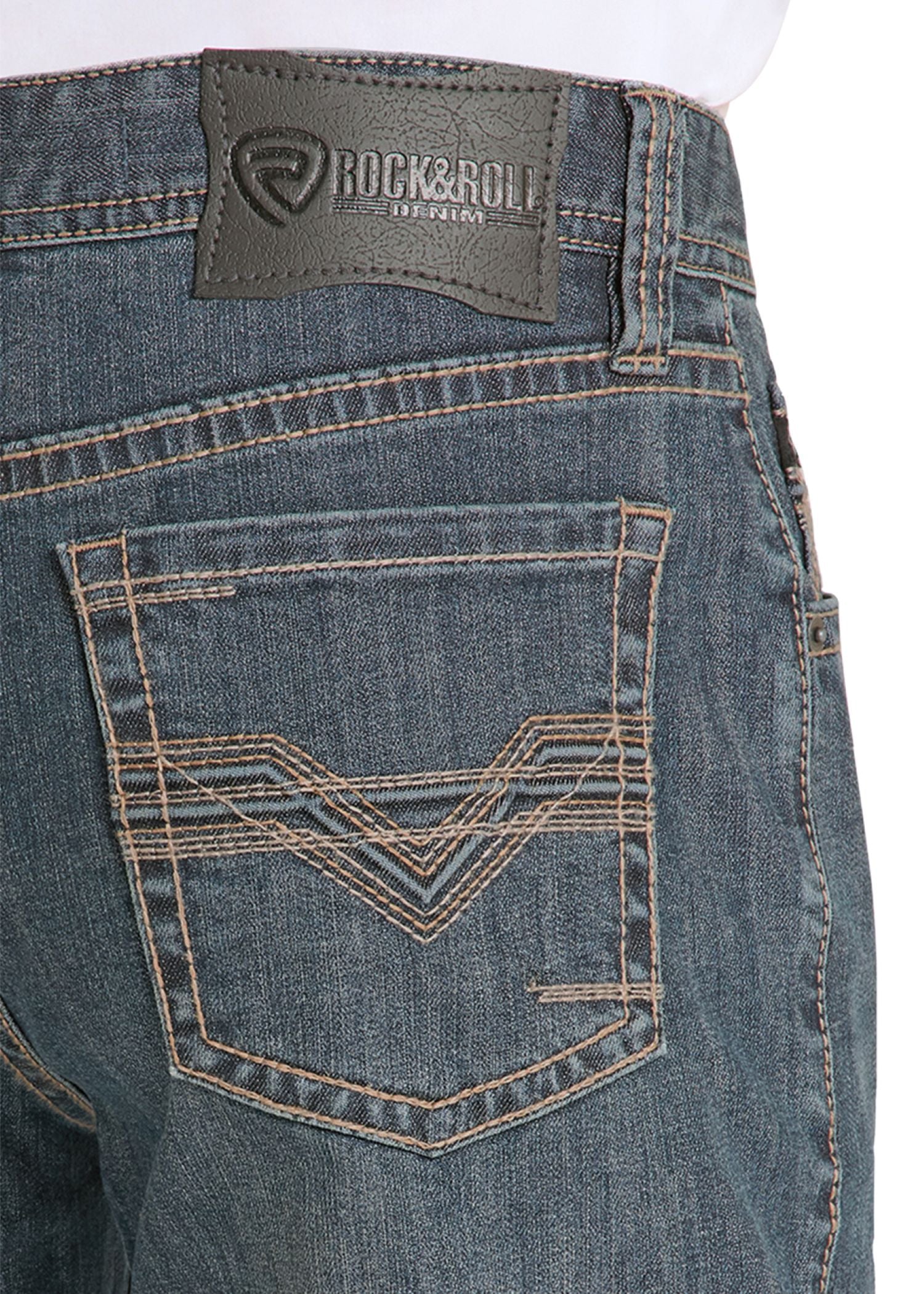 High Rise Regular Fit Simple Stitch Tapered Bootcut Jeans - Image 3