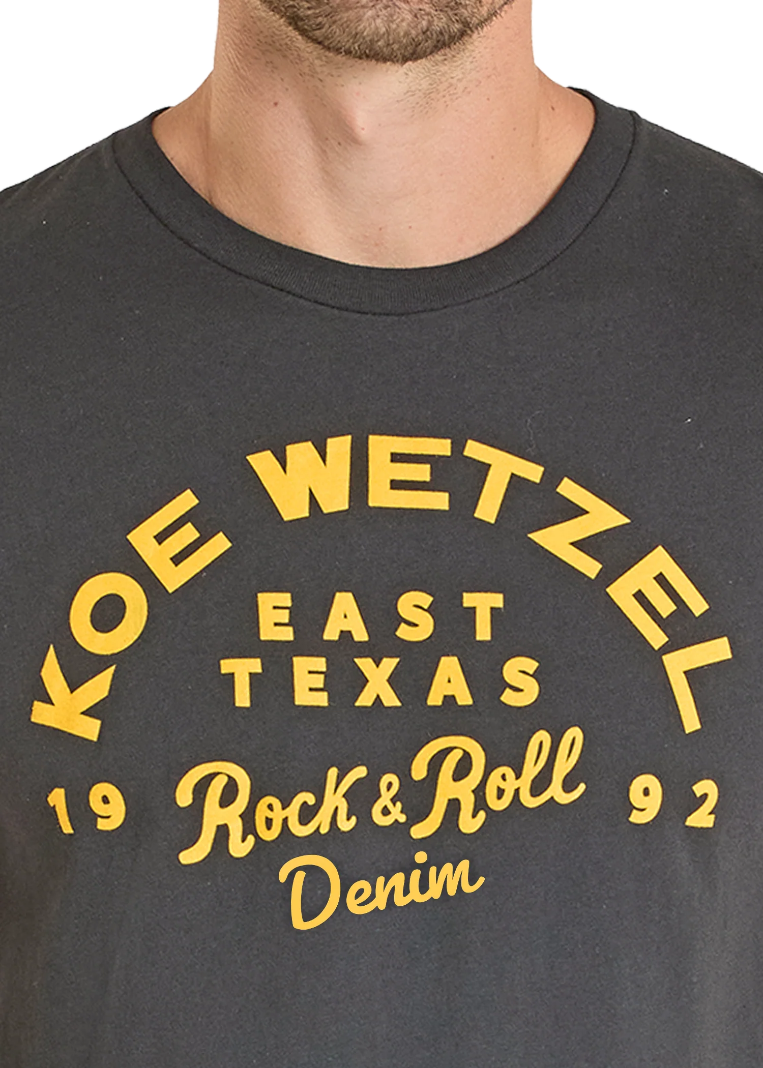 Koe Wetzel East Texas Rock & Roll T-Shirt - Black - Image 2