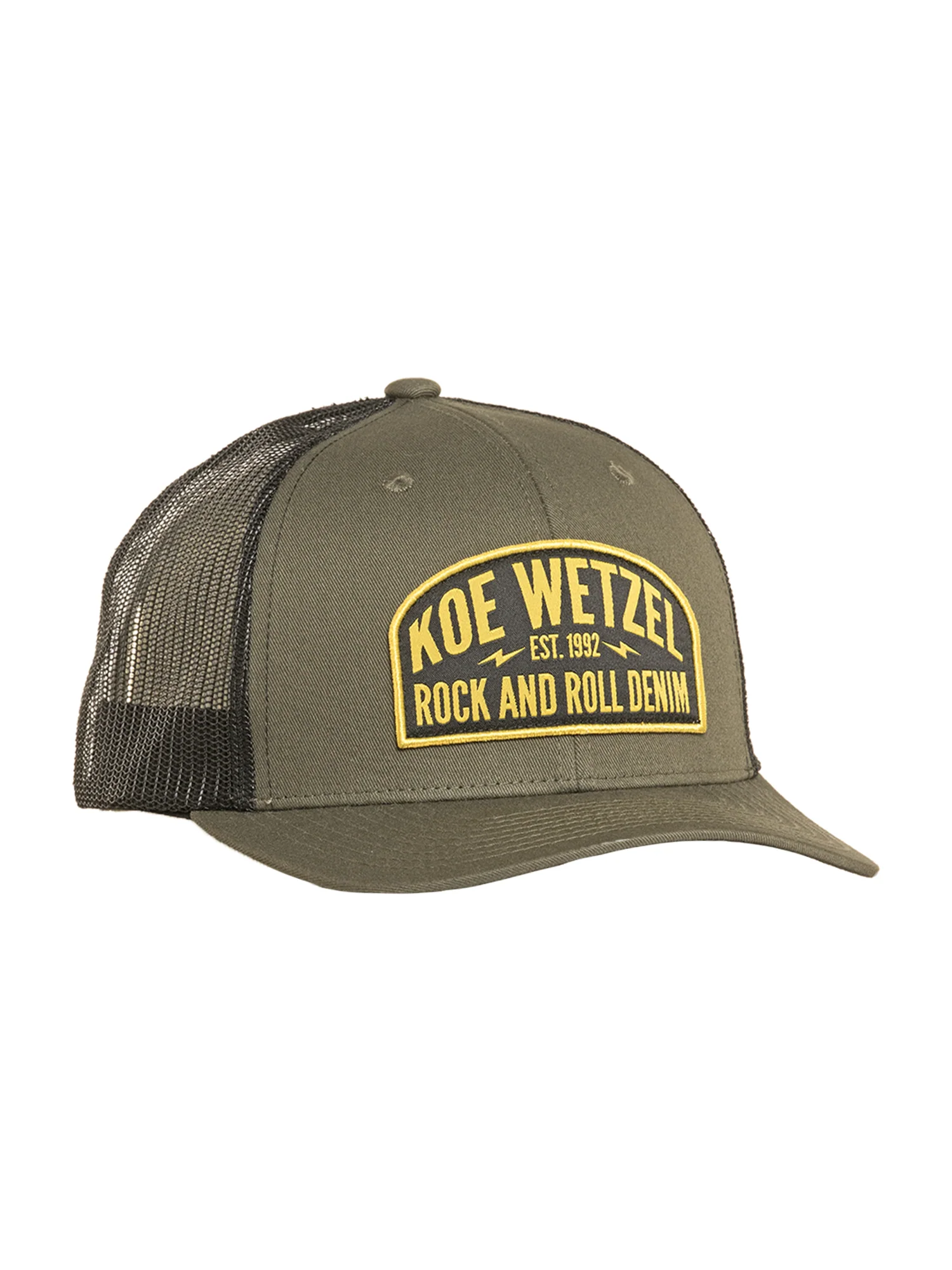 Koe Wetzel Mesh Snapback Cap - Green - Image 2