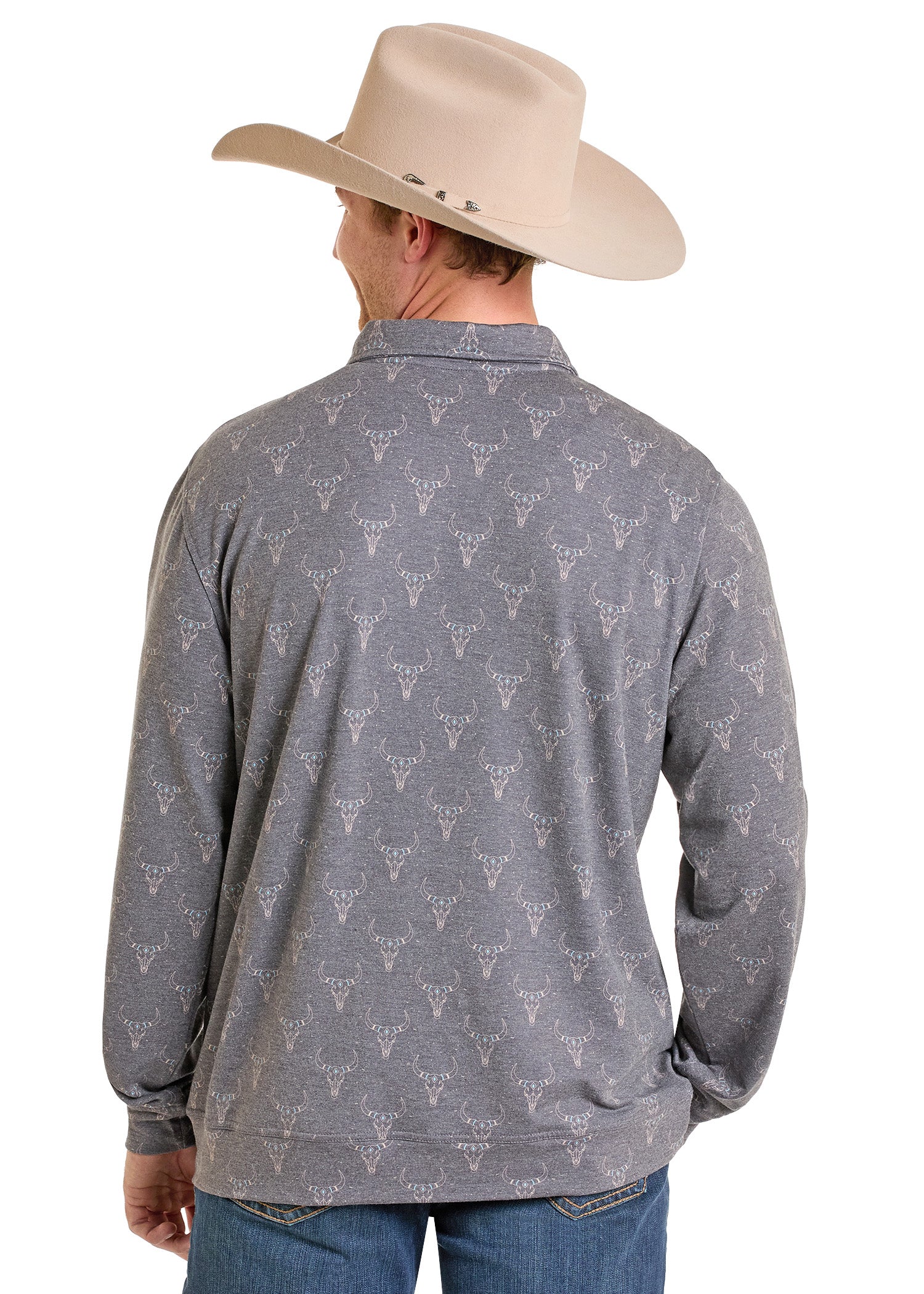 Longhorn Printed Pullover - Image 2