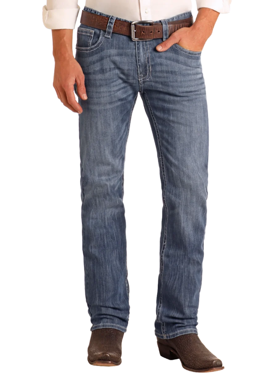 Slim Fit Straight Leg Jeans - Image 3