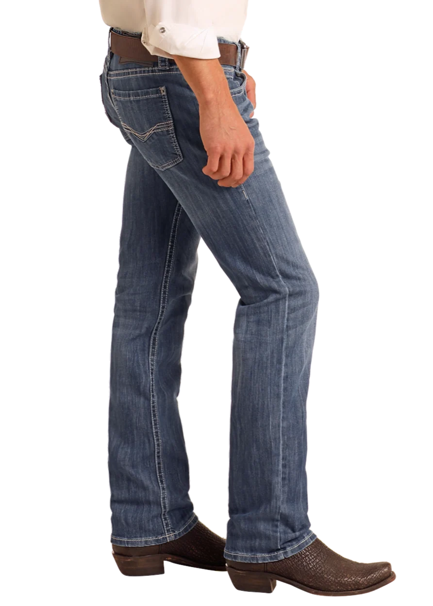 Slim Fit Straight Leg Jeans - Image 4