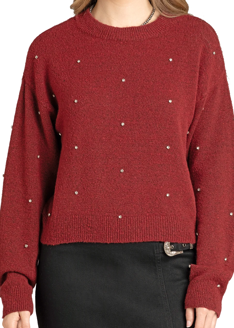 Rhinestone Sweater - Image 6