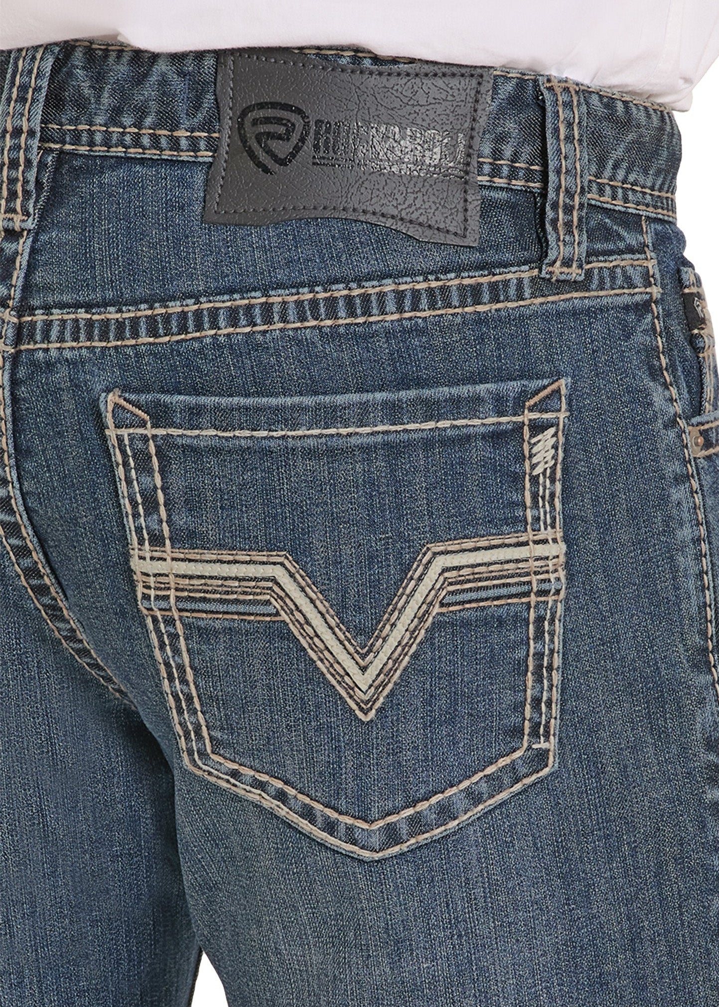 Slim Fit Straight Classic Simple Pocket Straight Leg Jeans - Image 4