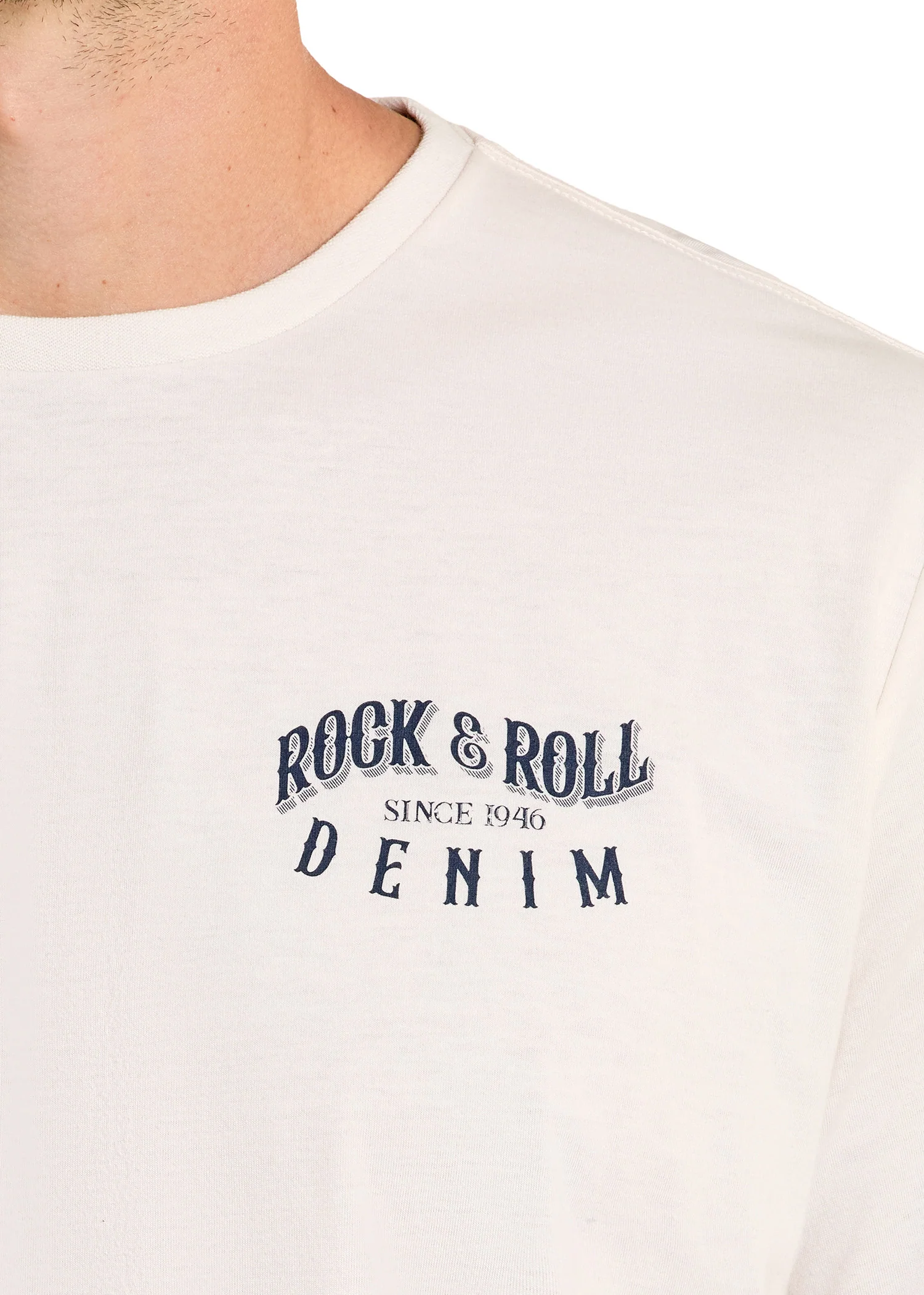 White Bronc Rider Rodeo Graphic Tee - Image 4