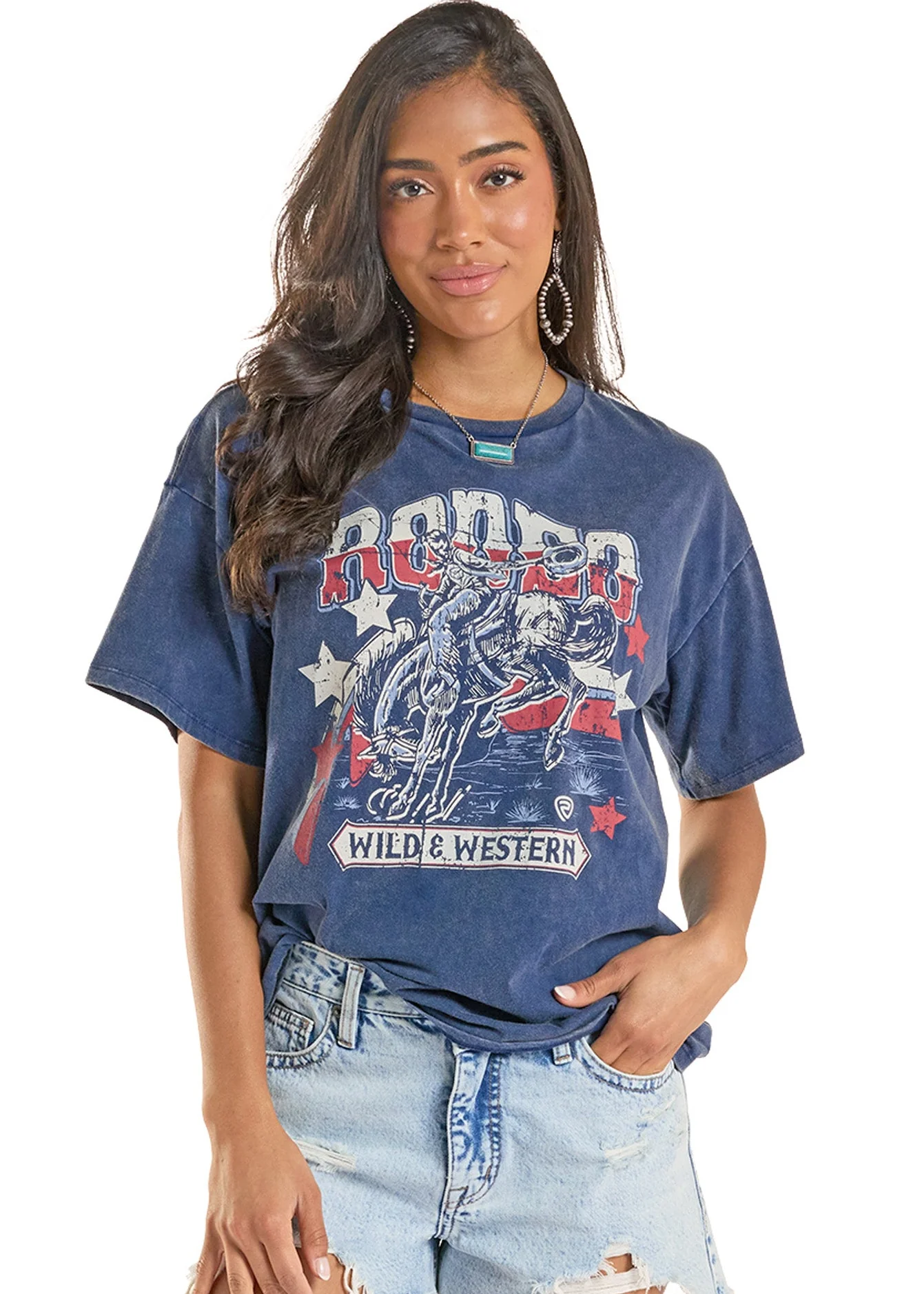Wild & Western Rodeo Oversized Tee