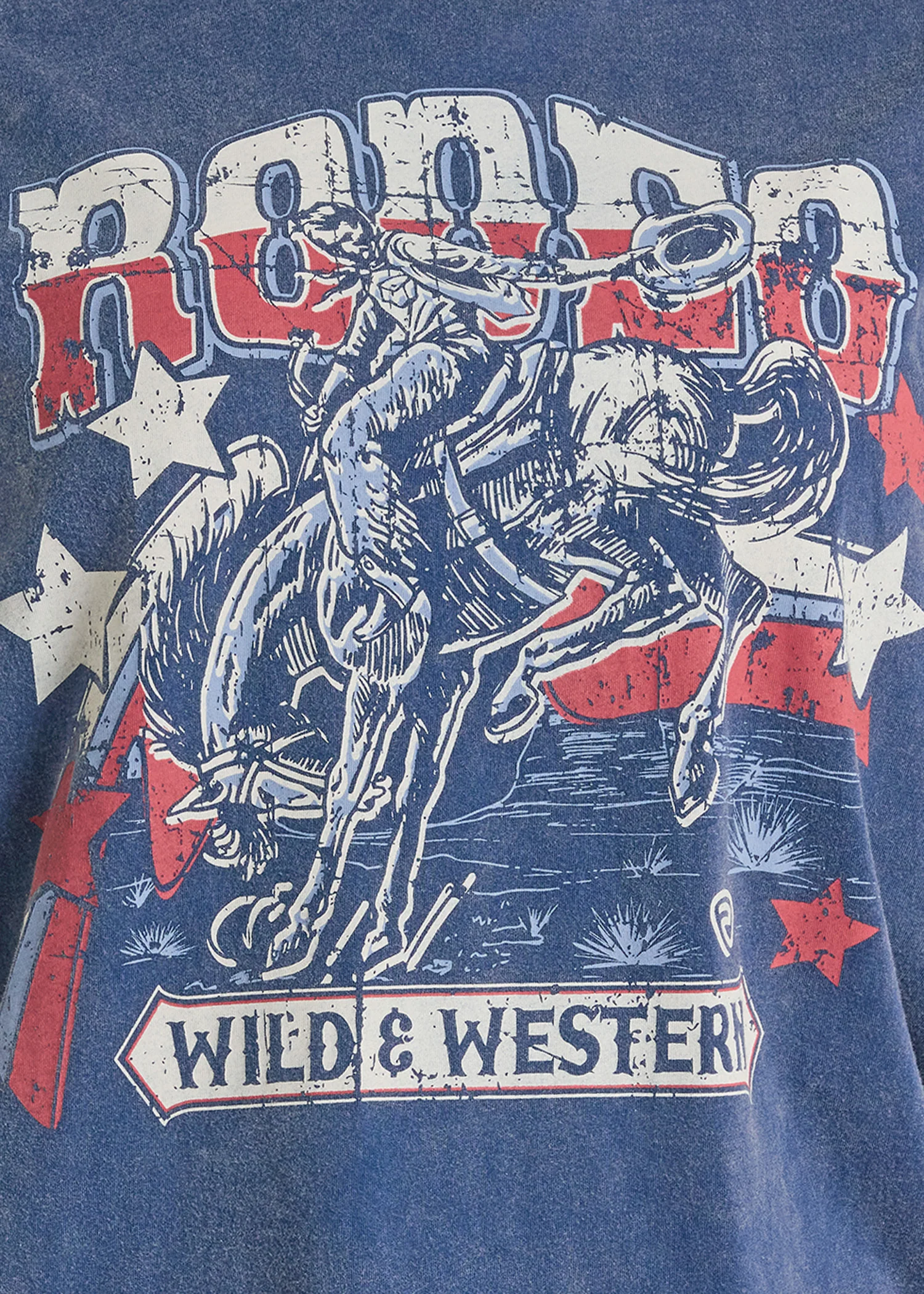 Wild & Western Rodeo Oversized Tee - Image 3